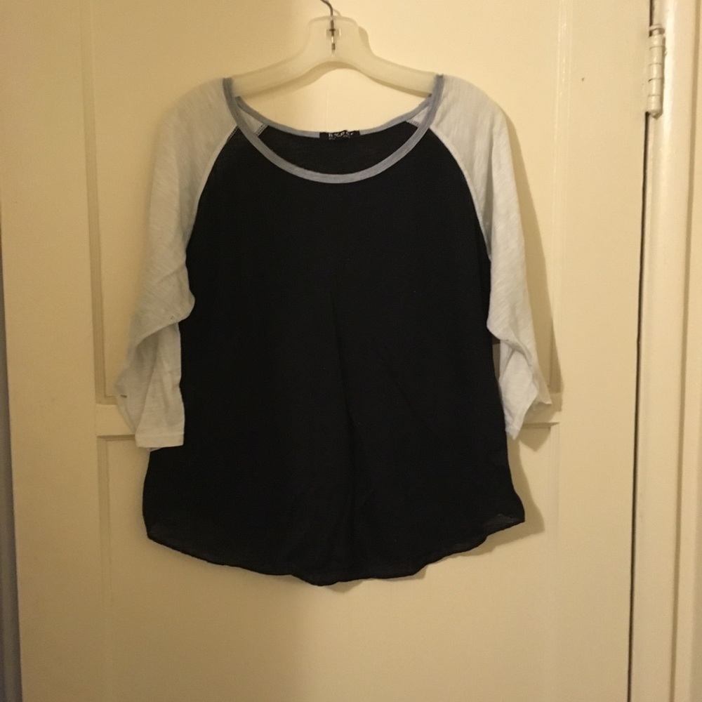 Baseball style tee
